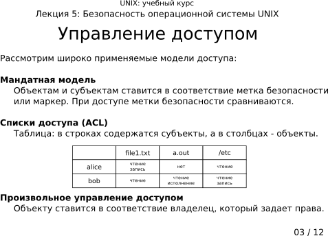 ����������� 5-03: ���������� ��������